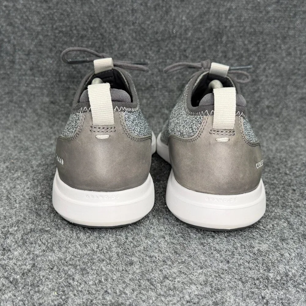 Cole Haan Grand Pluss Essex Distance Knit Oxford Men Size 10.5 Nimbus Cloud Grey